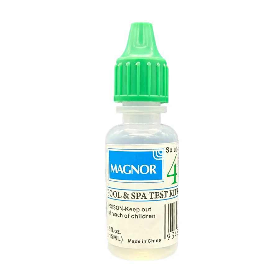 Magnor Pool and Spa Test Kit Reagent 15ml (No. 4) / Chlorine