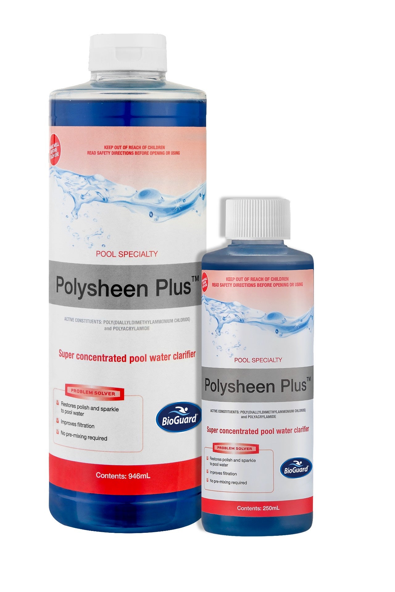 Polysheen Plus Liquid Clarifier -  Aquaman Pools