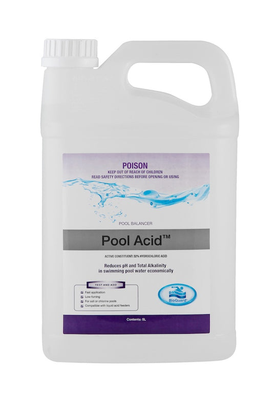 Hydrochloric Pool Acid 5L -  Aquaman Pools